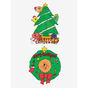 BFMA CHRISTMAS CARD 2TYPE (TREE/WREATH)