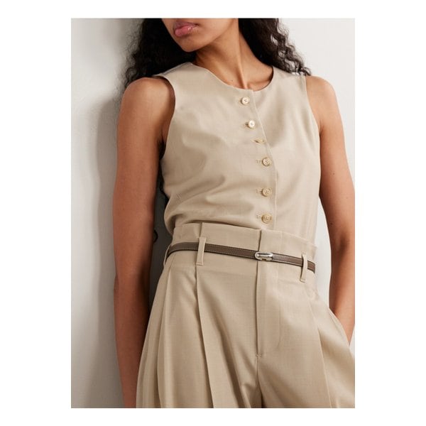 사베트 시메트리 가죽 벨트 다크 브라운 46376663162884927