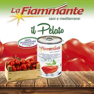  [유럽연합 DOP인증] 이탈리아 산마르자노 라피아만떼 토마토홀 400g/캔