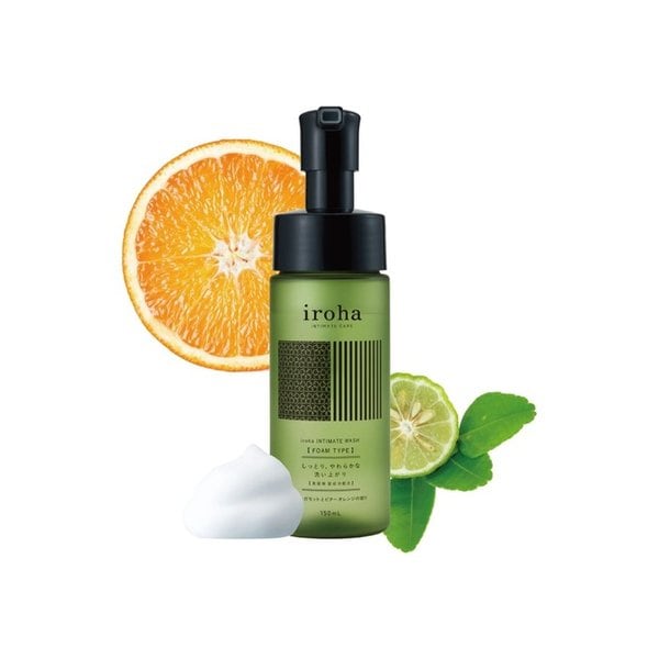 [여성청결제] 이로하 인티메이트 워시 폼 Y존 케어 150ml 베르가못