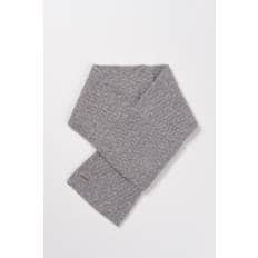 cashmere 100%  baby cashmere mini muffler - Gray