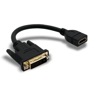 엠지솔루션 케이블메이트 DVI-D(M) to HDMI(F) 변환 케이블 0.2M