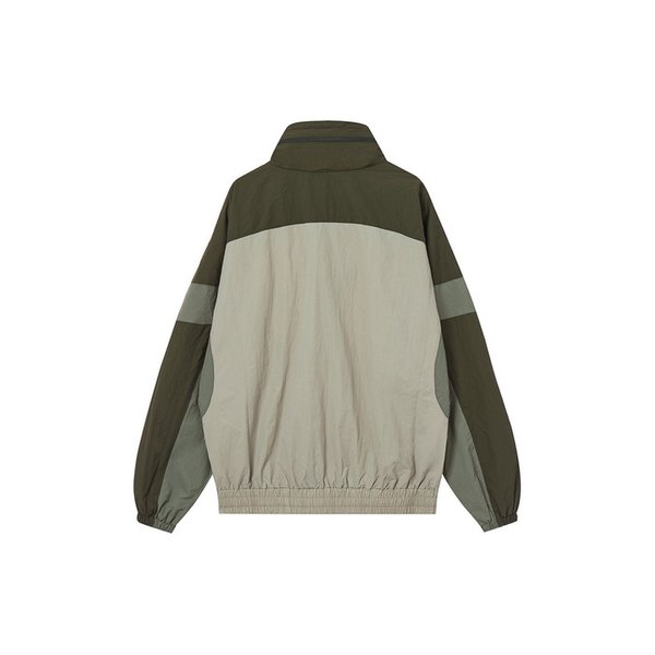 컬러 블록 아노락 KHAKI