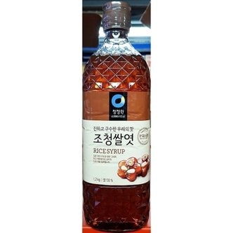  업소용 식당 분식 식자재 재료 청정원 쌀엿 1.2kg