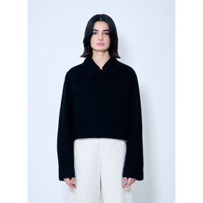 [해외배송] 르메르 크롭 데님 재킷 OW1139 LD1031 BK999