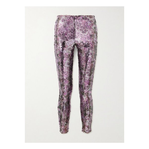 벨라 시퀸 저지 레깅스 퍼플 1647597343542207