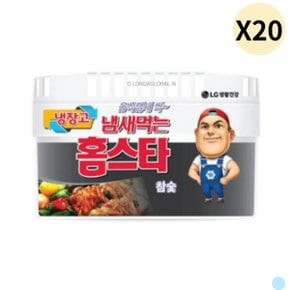 홈스타 냄새먹는 냉장고용 탈취제 참숯 420g X20