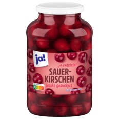  야! Ja! 설탕에 절인 씨 없는 체리 350g