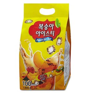  이레 이데이 복숭아 아이스티 100T