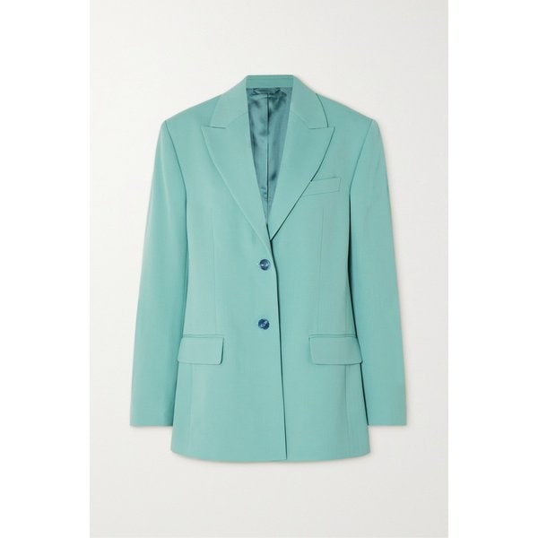 + 넷 서스테인 드 그레인 드 푸드르 블레이저 터쿼이즈 1647597313133423