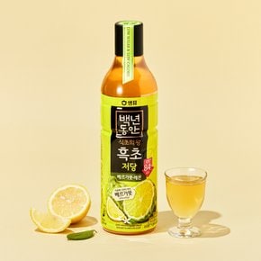 [이마트단독] 샘표 백년동안 저당 흑초 베르가못 레몬 900ml