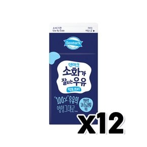 덴마크 소화가잘되는우유 락토프리 팩우유 500ml x 12개