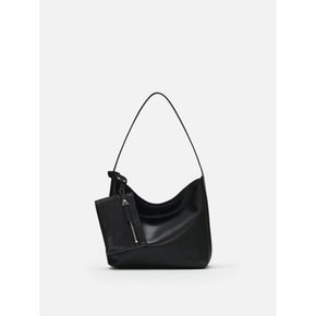 Mini pulpy hobo bag Black