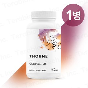 쏜리서치 [무료배송] 쏜리서치 글루타치온 Thorne Glutathione 60캡슐 1병