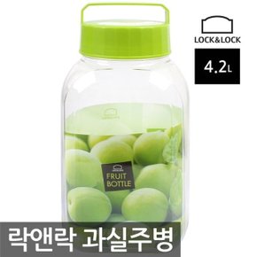 락앤락 과실 담근주병 매실청 발효용기 4.2L HPP453 (WBF3D0E)