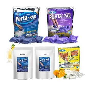  포타팩 카라반 캠핑 휴대용 변기 용변분해제 PORTA-PAK
