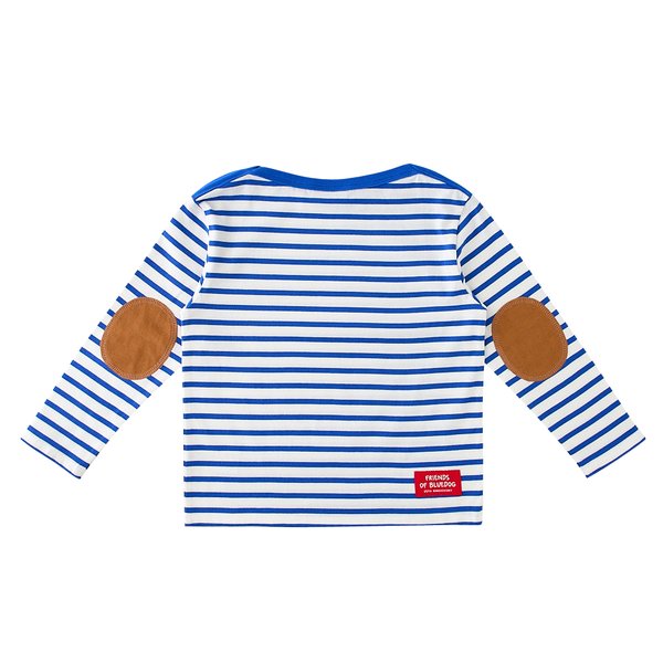 [여주점] [오프라벨 여주점] 블루독 (BL) 블루B.스트라이프 티셔츠 (24A75-330-09)