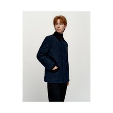 Corduroy Quilting Jumper_Navy