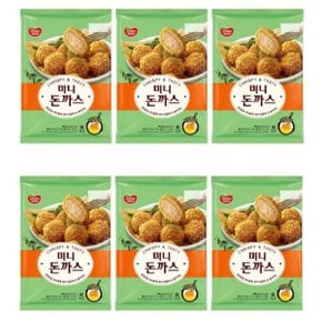 동원 미니돈까스 900g x 6개 맛있는 반찬 안주 야식 간편한 조리 대량