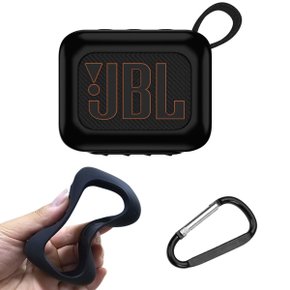 JBL Go 4 호환 실리콘 보호케이스 카라비너 기본 제공