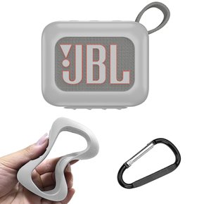 JBL Go 4 호환 실리콘 보호케이스 카라비너 기본 제공