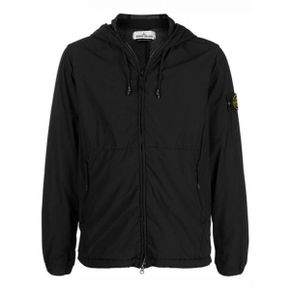 STONE ISLAND STONE ISLAND 스톤아일랜드 741542731 V0029 스킨 터치 나일론 후드자켓 블랙 남성