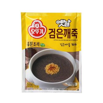 제이큐 간편한 오뚜기  날검은깨죽80g X ( 3매입 )