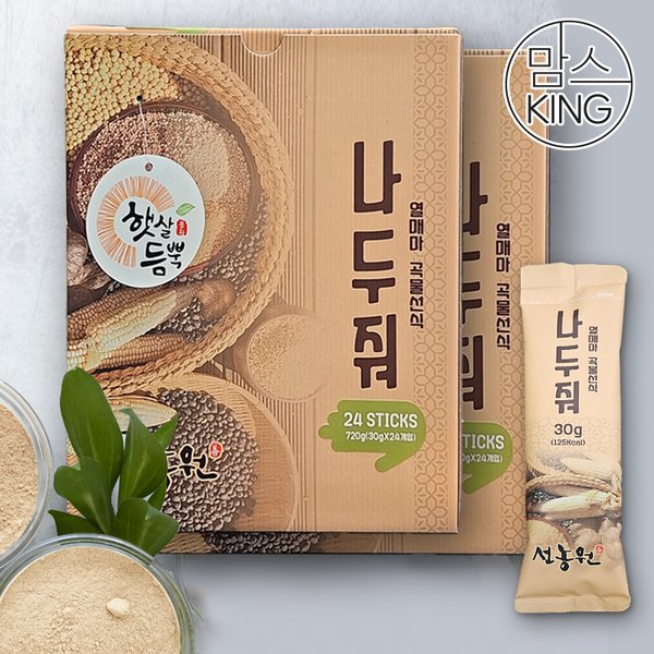 선농원 열매마 곡물선식 나두줘 스틱선식 30gX48개