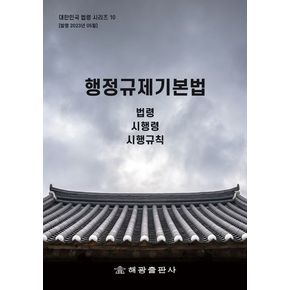 행정규제기본법: 법령, 시행령