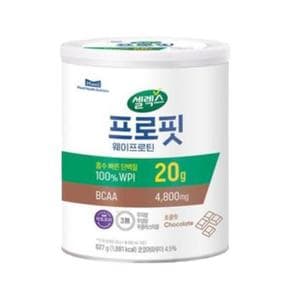 셀렉스 프로핏 웨이프로틴 초콜릿 627g 1캔 .