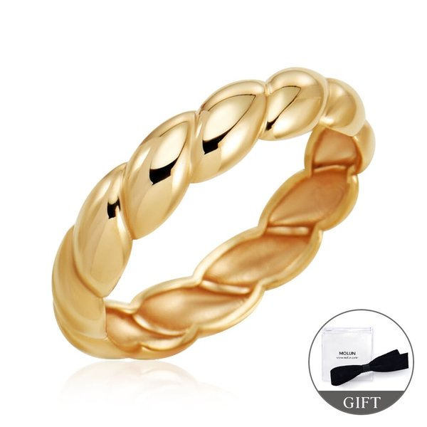 [모룬] (10월베스트) 18K 프렌치 크루아상 반지 S MOR39691