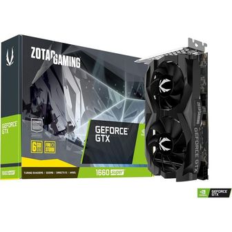  미국 조텍 그래픽카드 ZOTAC Gaming GeForce GTX 1660 Super Twin Fan 6GB GDDR5 192bit 1785MHz