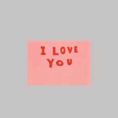 POSTCARD - I LOVE YOU