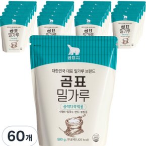 곰표 밀가루, 500g, 60개