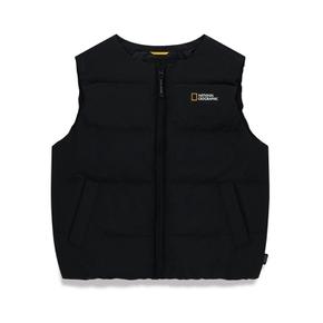 K254UDV010 헤론 경량 구스 다운 베스트 CARBON BLACK