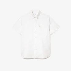 (남성) 레귤러핏 옥스포드 코튼 반팔 셔츠(CH1917-54G 001)화이트