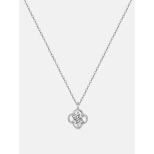 [랩다이아3부] 라 로사 14K 화이트 네크리스 A251UN1063W4H