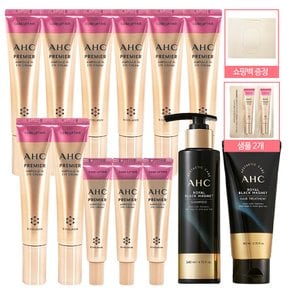 [ 홈쇼핑 최신상 ] AHC 아이크림 시즌12 40ml 8개+12ml 3개+샘플 2개+블랙마그넷 2종