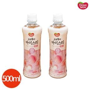 CL 동원 보성홍차 아이스티 제로 복숭아 500ml x 24개