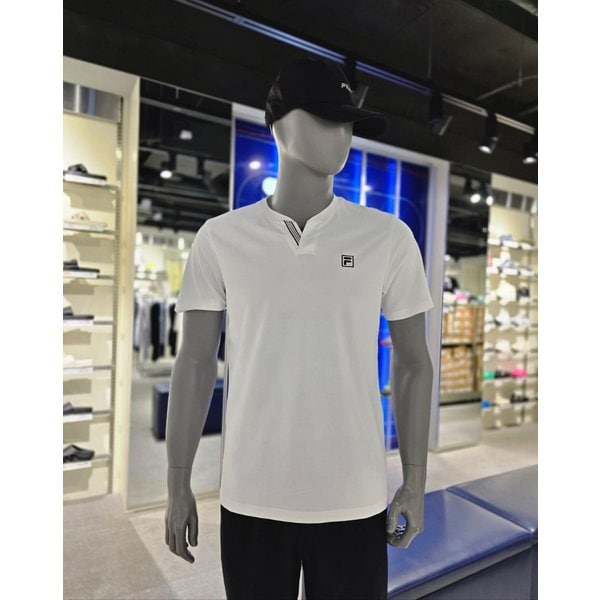 [파주점] 헨리넥 피케 반팔 티셔츠(FS2RSG2322X-WHI)