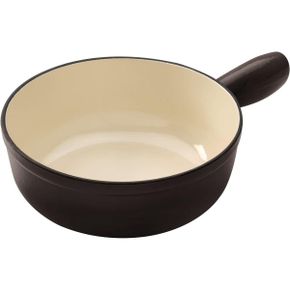 영국 쿤 리콘 냄비 KUHN RIKON 32209 Fondue pot induction cast iron 24cm in 블랙 33 x 24 9.5