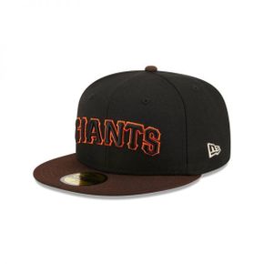 [해외] 976078 뉴에라 모자 MLB [샌프란시스코 자이언츠] Chocolate Visor 59FIFTY Hat