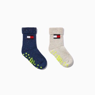 빈폴키즈 [TOMMY HILFIGER KIDS] 키즈 홈 삭스 1P 2종 택1 (T42D7ACK100BT1)