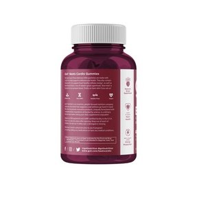 Goli Nutrition 사탕무 심장 강화 비건 비타민 구미 - 60ct, 골리 영양 건강식품