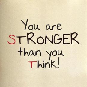 아트박스/단비디자인 You are stronger than you think 명언 스티커