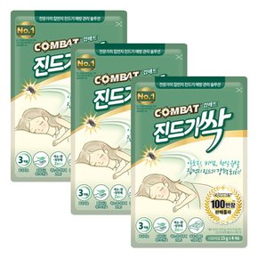 컴배트 진드기싹 시트형 4개입 X 3개