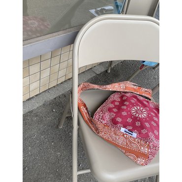 더히 KITCH PAISLEY ECOBAG RED PURPLE