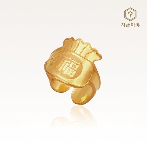 24K 순금 99.9 아기 돌반지 복 주머니 1g