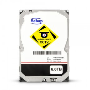 Sebap 세바프 BUSCAR CCTV전용 HDD SVP1600RS 6TB