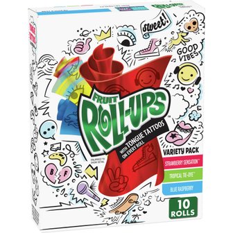  fruit roll-up과일  롤업  과일  롤업  과일  맛  스낵  버라이어티  팩  팩